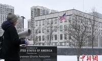 美国国务卿：已重新开放美国驻乌克兰大使馆